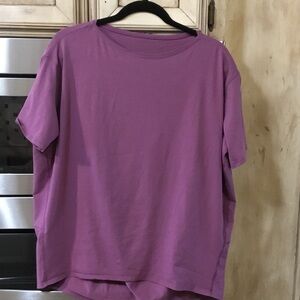 lululemon athletica Short Sleeve Tee in Lavender